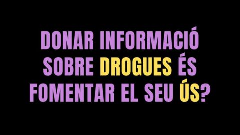 Cartell amb la frase 